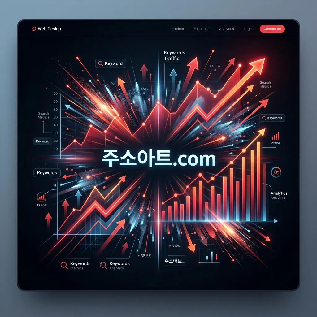 주소콘이 2026년 대세가 된 진짜 이유: 레드코리아 성인 키워드 트래픽 장악 분석