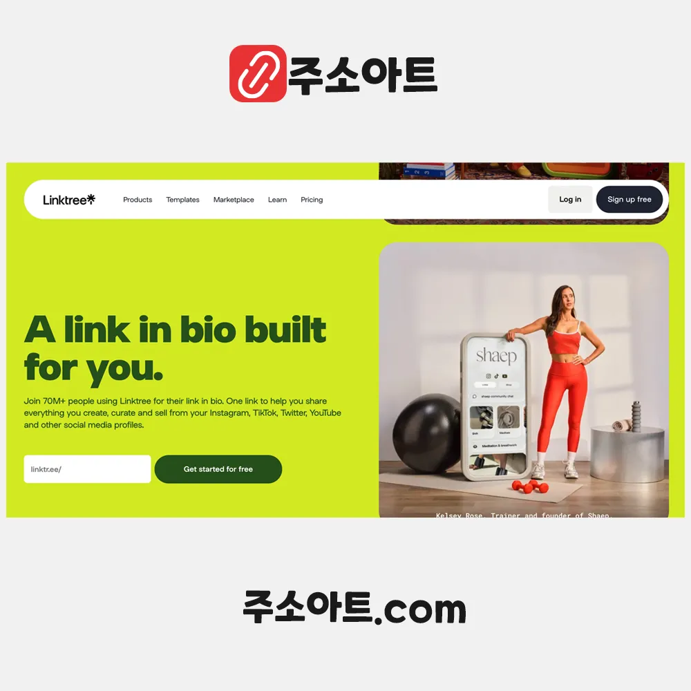 주소모음·링크모음 리뷰 - linktr.ee/jusoworld